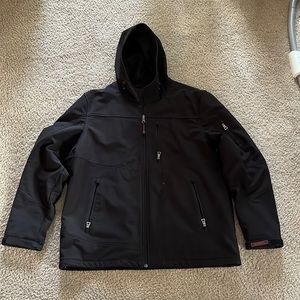 Guess zip up rain jacket